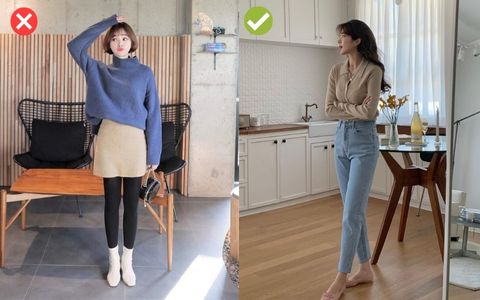 5 món đồ thời trang khiến chị em bị 'dìm' chiều cao - Ảnh 1. 5 món đồ thời trang khiến chị em bị 'dìm' chiều cao - Ảnh 1.
