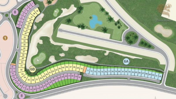 Mặt bằng phân lô dự án biệt thự Para Draco Cam Ranh Mặt bằng phân lô dự án biệt thự Para Draco Cam Ranh