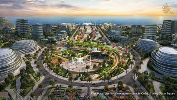 Phối cảnh quảng trường Union Square Phối cảnh quảng trường Union Square